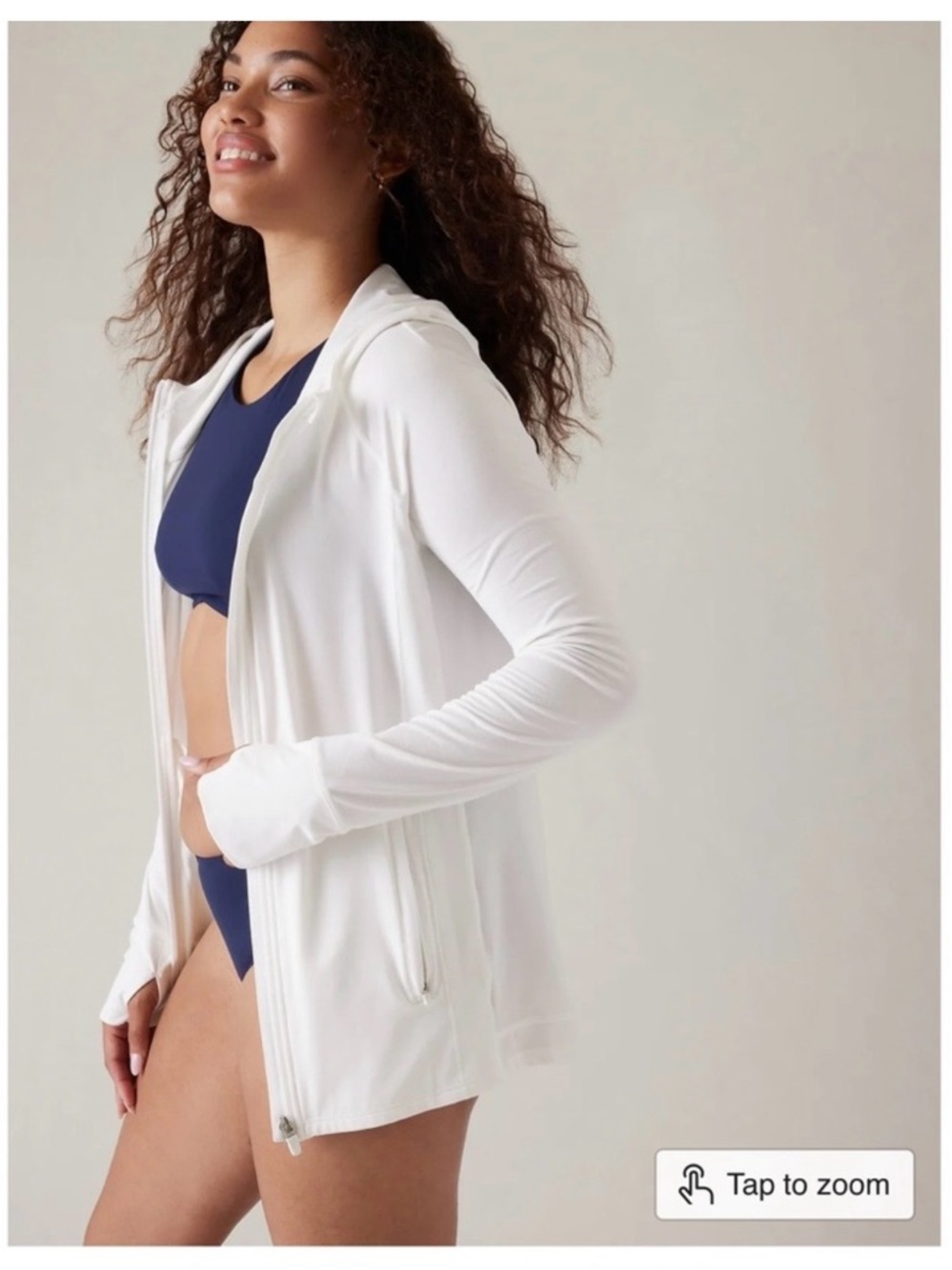 Athleta Pacifica Illume UPF Relaxed Jacket - Size L